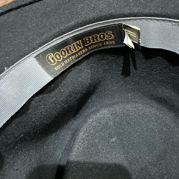 Goorin bros black wool hat size large - Picture 9 of 11